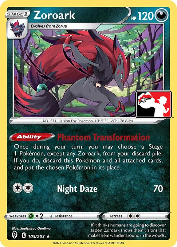 Zoroark (103/203) [Prize Pack Series One] | All Aboard Games
