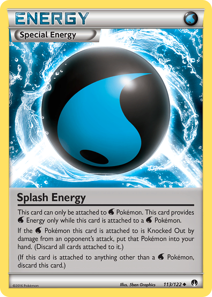 Splash Energy (113/122) [XY: BREAKpoint] | All Aboard Games