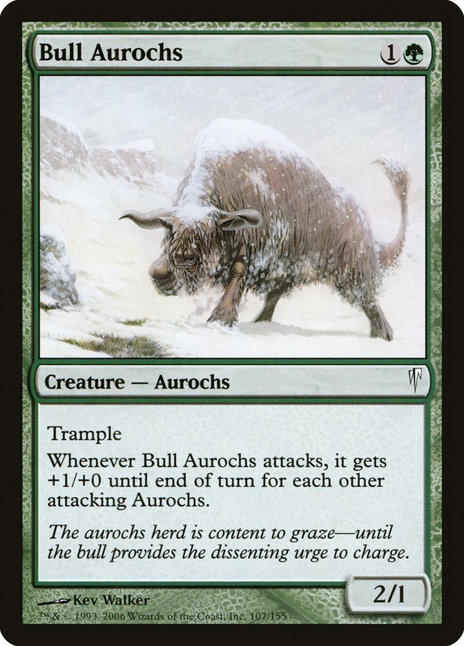 Bull Aurochs [Coldsnap] | All Aboard Games