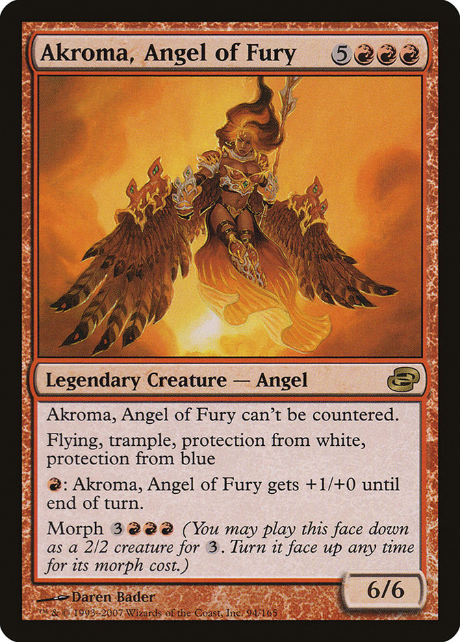 Akroma, Angel of Fury [Planar Chaos] | All Aboard Games