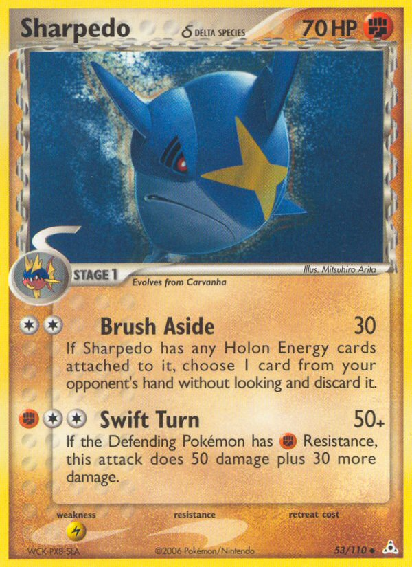 Sharpedo (53/110) (Delta Species) [EX: Holon Phantoms] | All Aboard Games