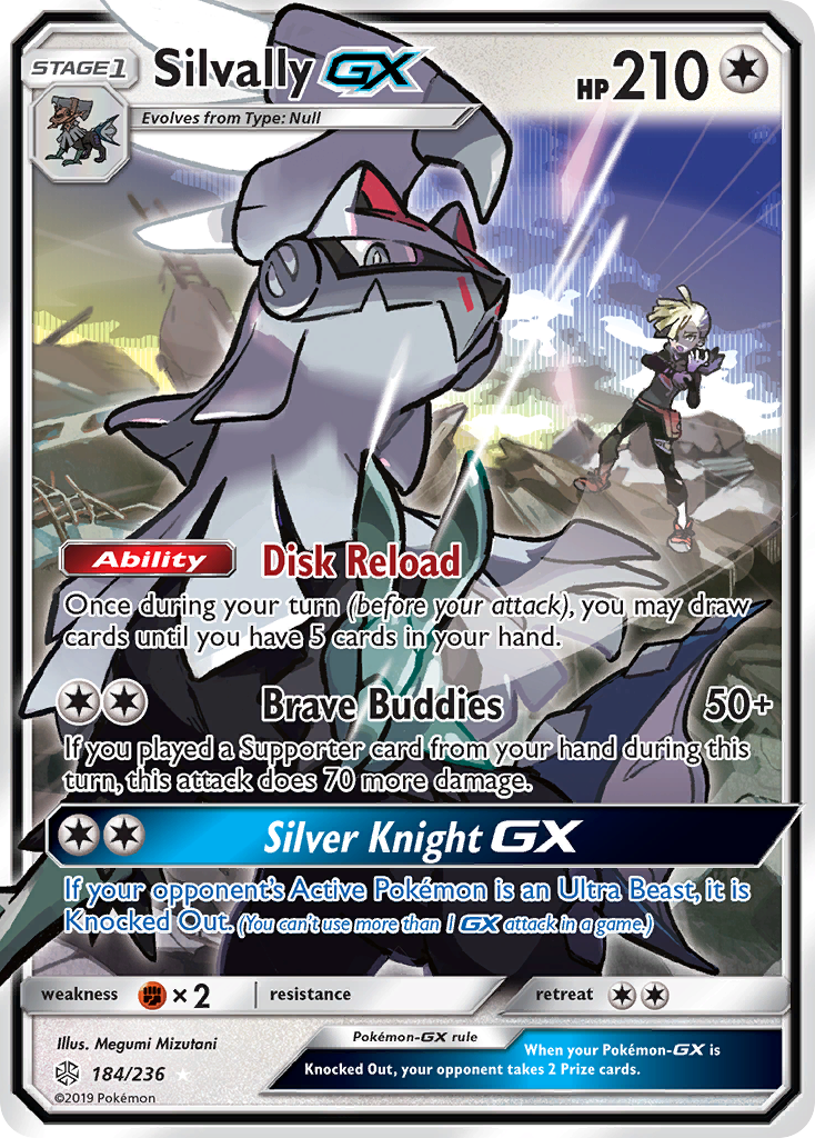 Silvally GX (184/236) [Sun & Moon: Cosmic Eclipse] | All Aboard Games