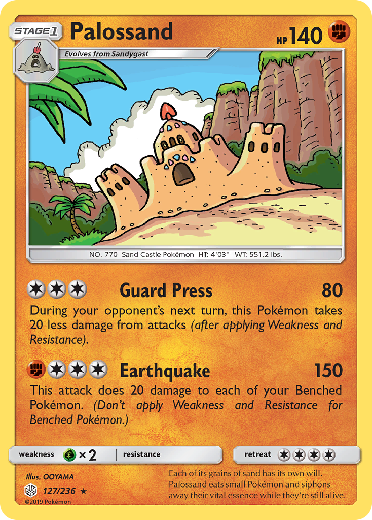 Palossand (127/236) [Sun & Moon: Cosmic Eclipse] | All Aboard Games