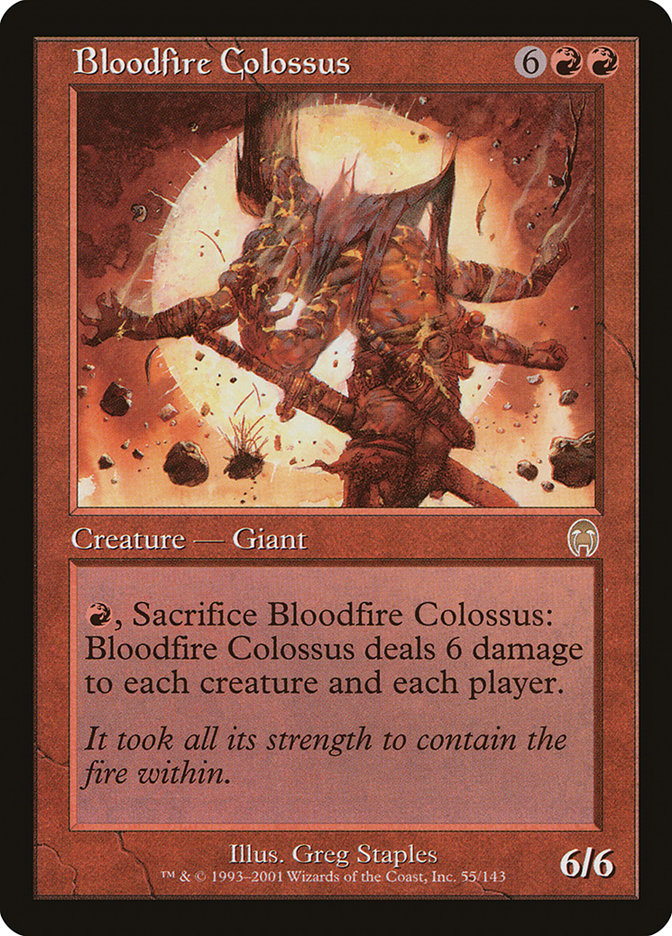 Bloodfire Colossus [Apocalypse] | All Aboard Games
