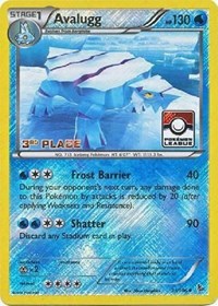 Avalugg (31/106) (League Promo 3rd Place) [XY: Flashfire] | All Aboard Games