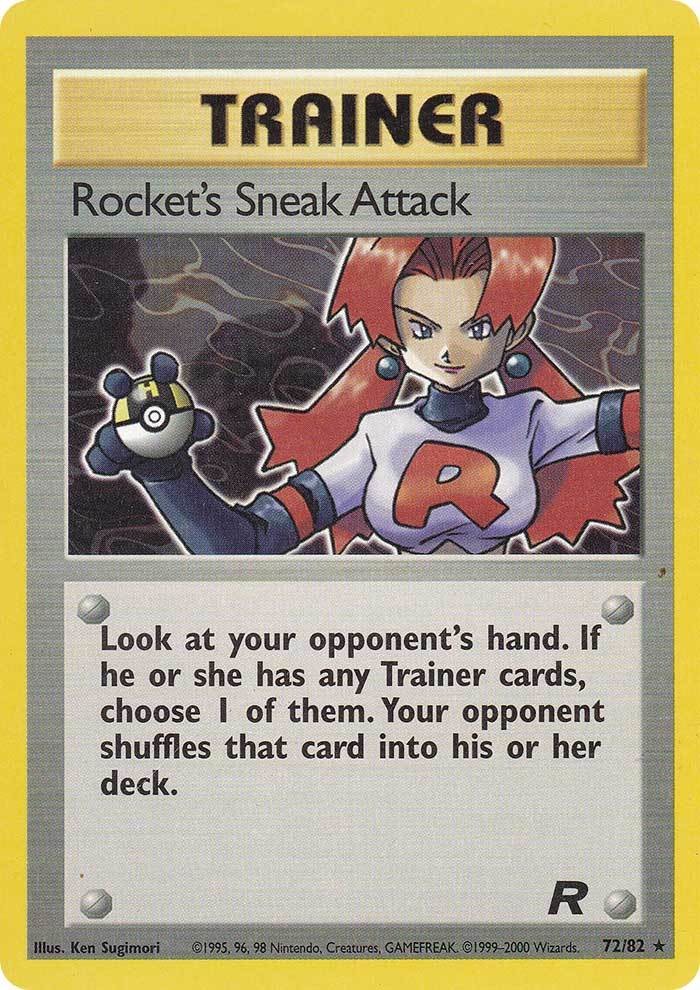 Rocket's Sneak Attack (72/82) [Team Rocket Unlimited] | All Aboard Games