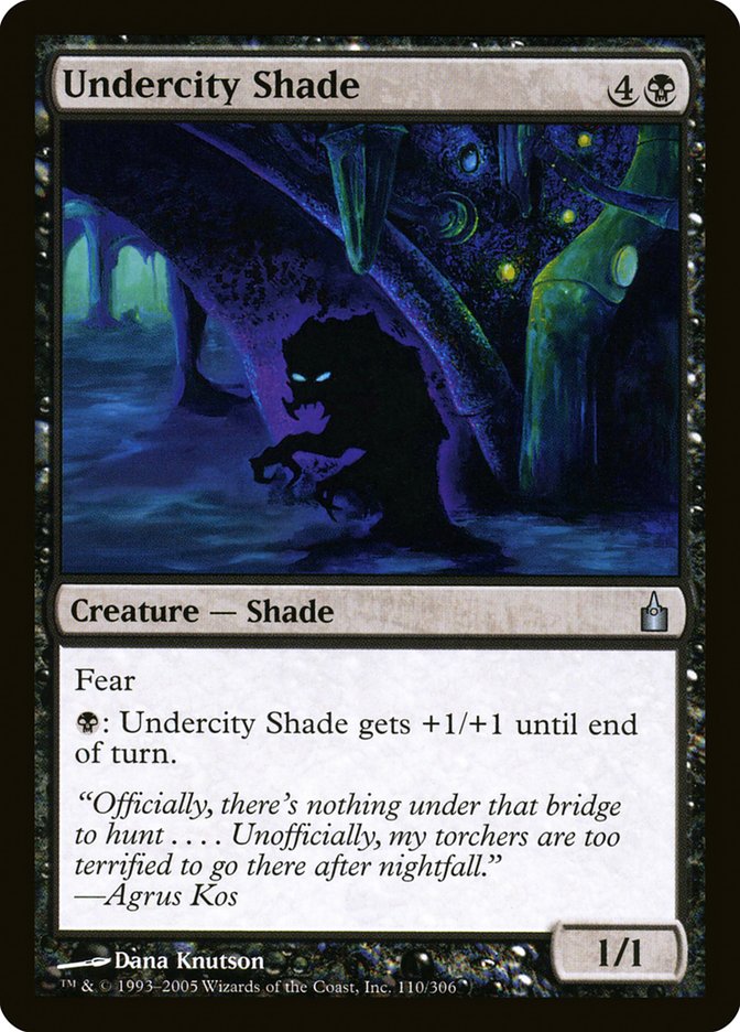 Undercity Shade [Ravnica: City of Guilds] | All Aboard Games