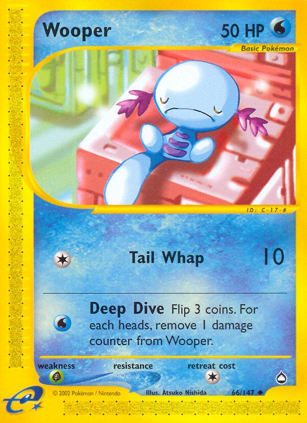 Wooper (66/147) [Aquapolis] | All Aboard Games