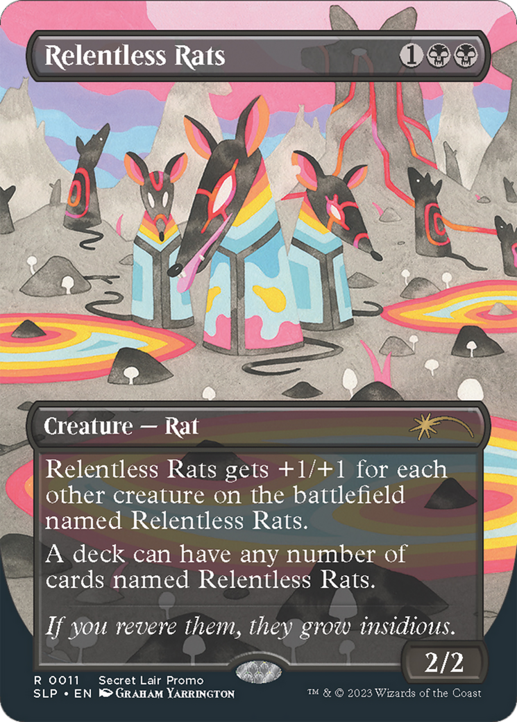 Relentless Rats (0011) [Secret Lair Showdown] | All Aboard Games