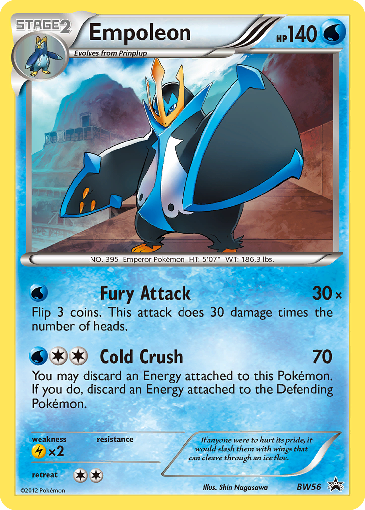 Empoleon (BW56) [Black & White: Black Star Promos] | All Aboard Games