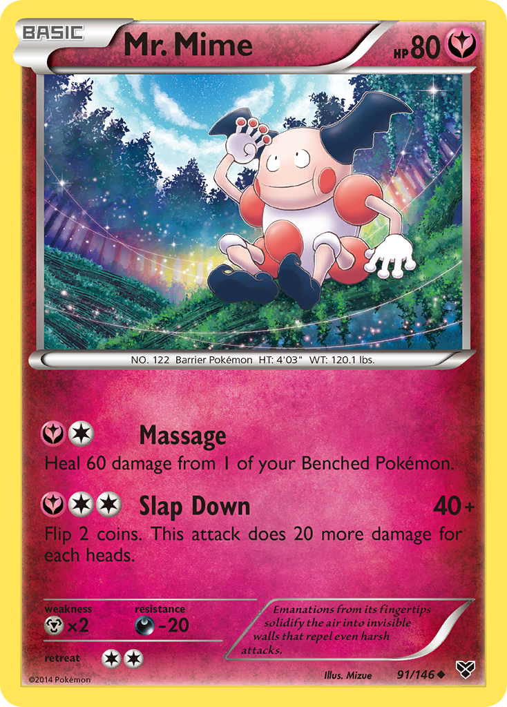 Mr. Mime (91/146) [XY: Base Set] | All Aboard Games