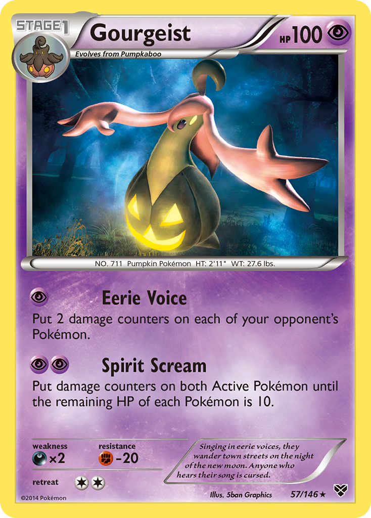 Gourgeist (57/146) [XY: Base Set] | All Aboard Games