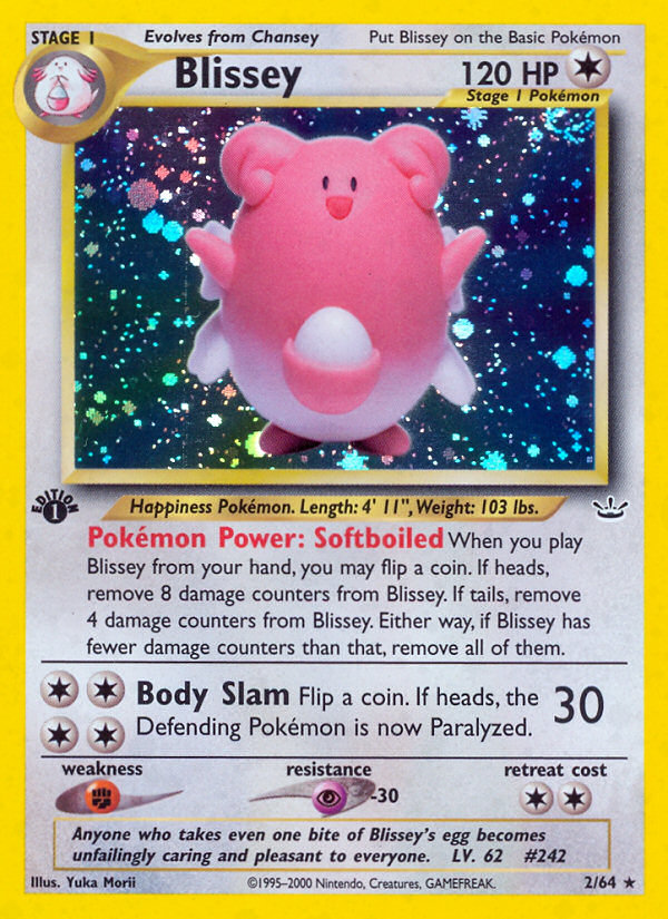 Blissey (2/64) [Neo Revelation 1st Edition] | All Aboard Games