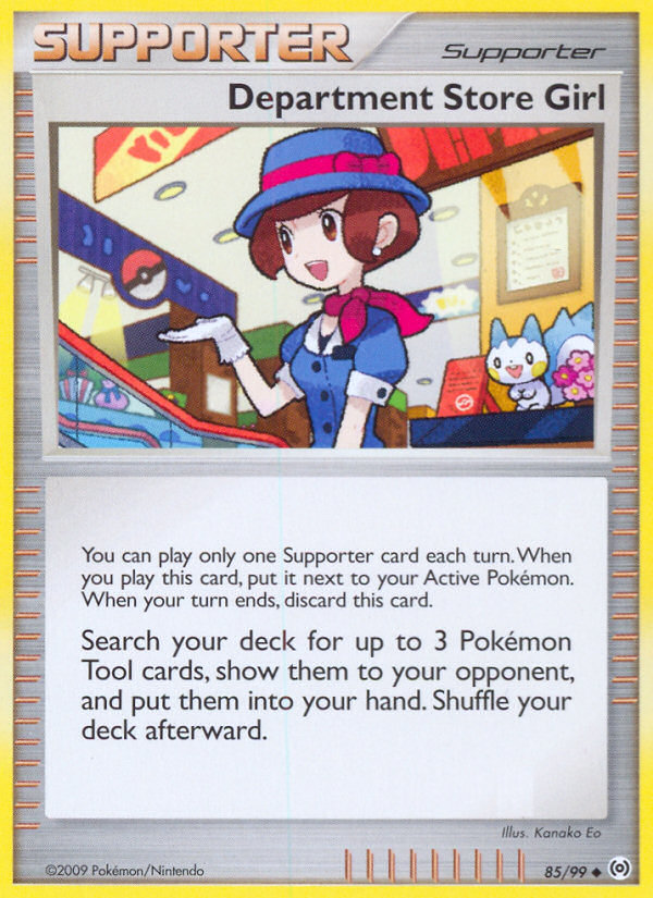 Department Store Girl (85/99) [Platinum: Arceus] | All Aboard Games