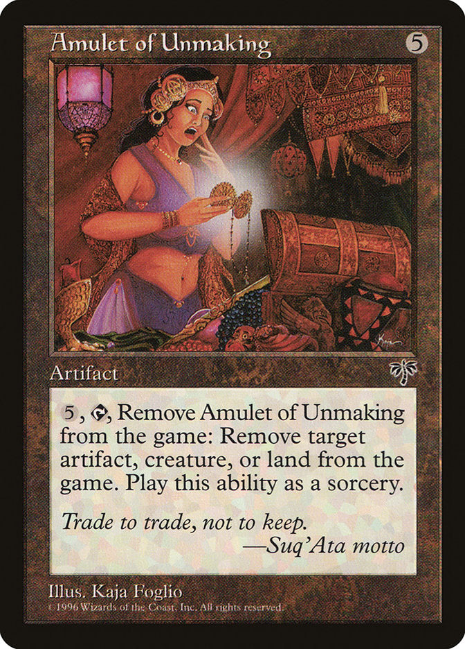 Amulet of Unmaking [Mirage] | All Aboard Games