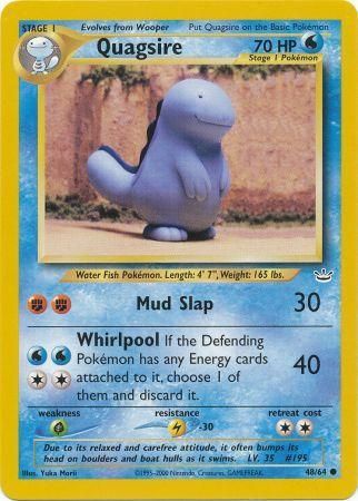 Quagsire (48/64) [Neo Revelation Unlimited] | All Aboard Games