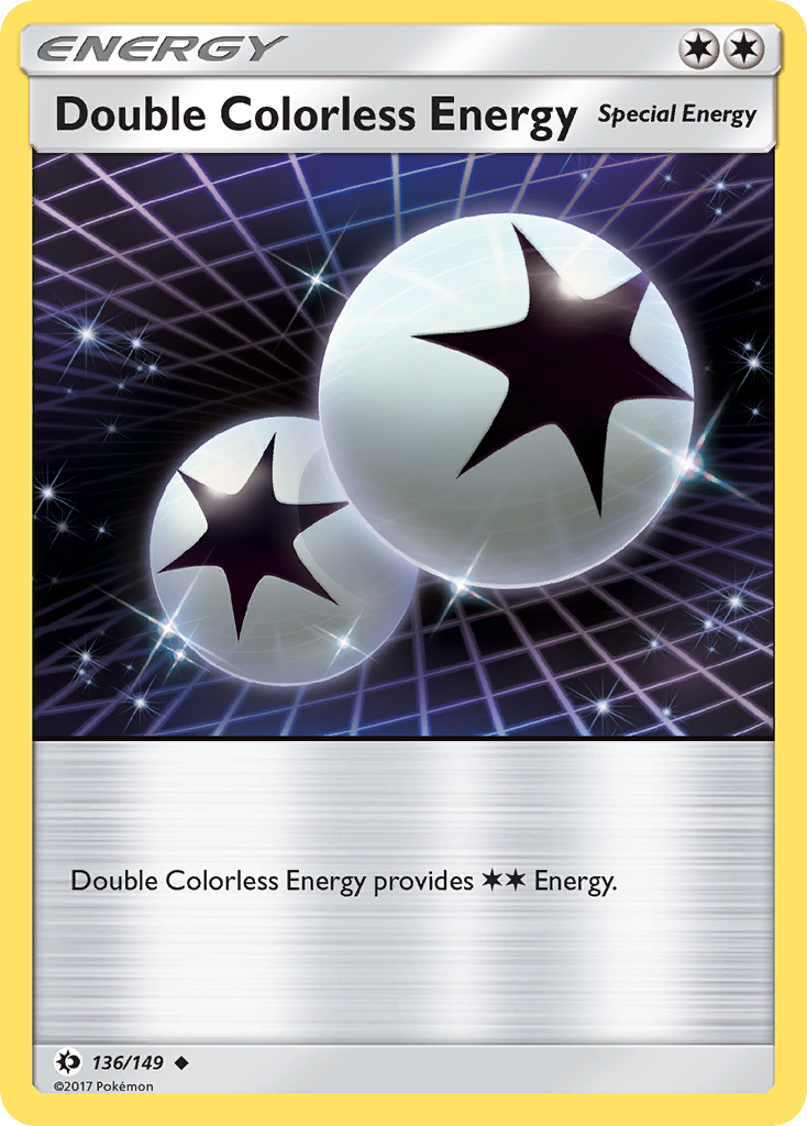 Double Colorless Energy (136/149) [Sun & Moon: Base Set] | All Aboard Games