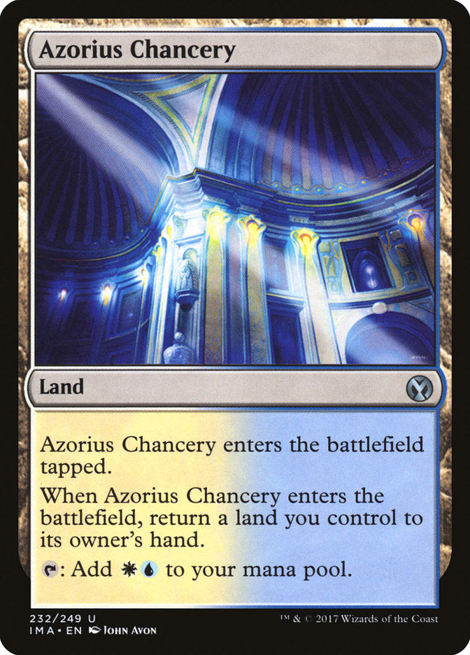 Azorius Chancery [Iconic Masters] | All Aboard Games