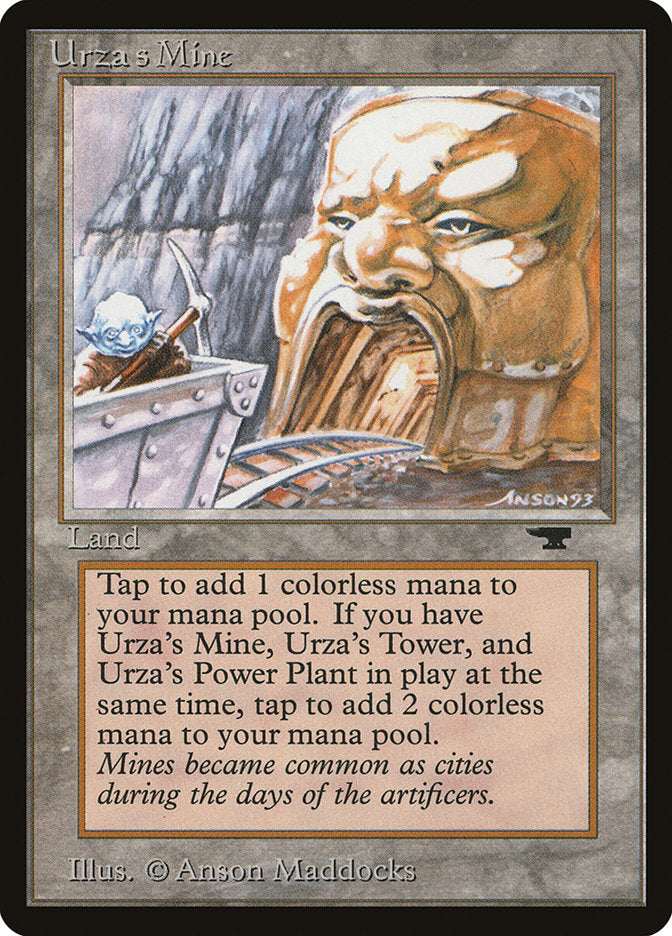 Urza's Mine (Mine Cart Entering Mouth) [Antiquities] | All Aboard Games
