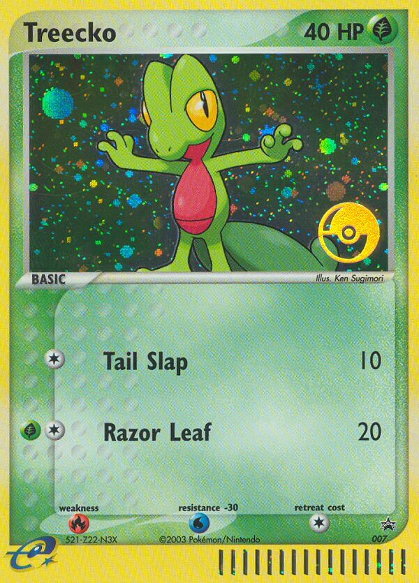 Treecko (007) [Nintendo: Black Star Promos] | All Aboard Games