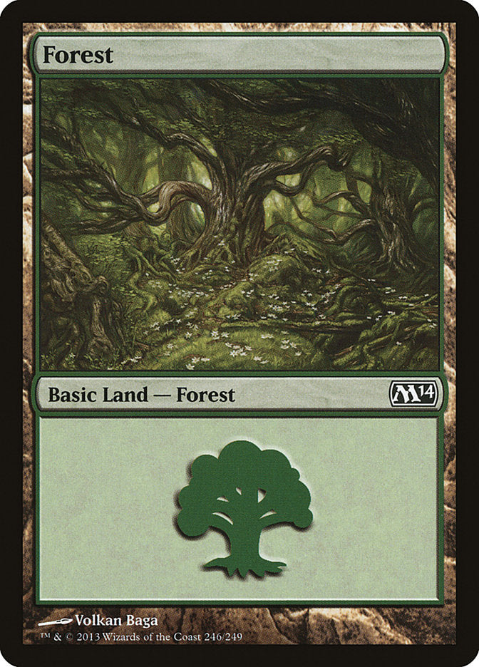 Forest (246) [Magic 2014] | All Aboard Games