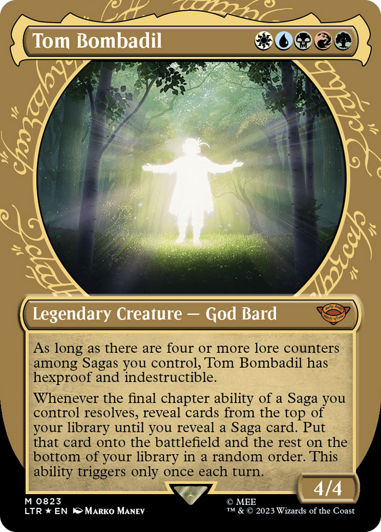 Tom Bombadil (Showcase) (Surge Foil) [The Lord of the Rings: Tales of Middle-Earth] | All Aboard Games