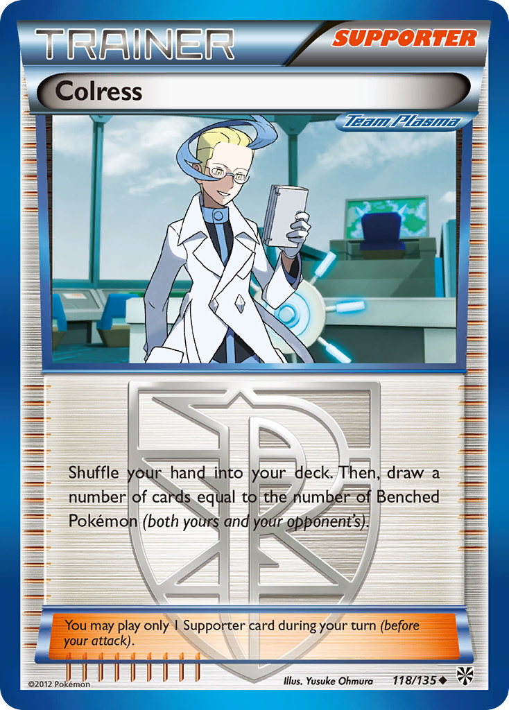 Colress (118/135) [Black & White: Plasma Storm] | All Aboard Games