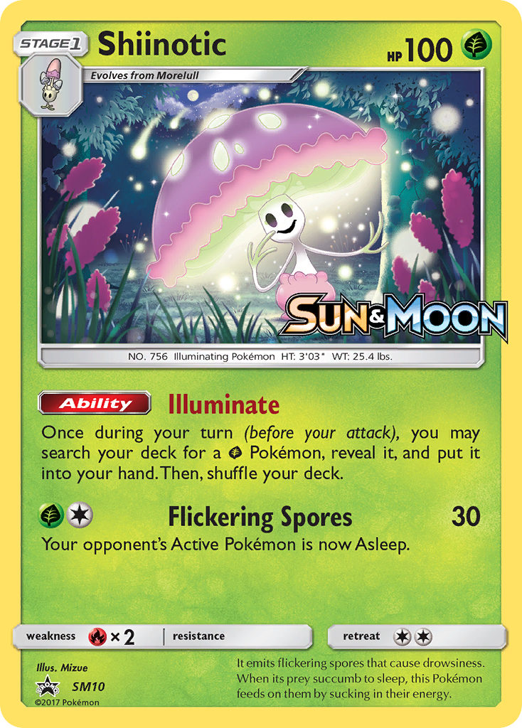 Shiinotic (SM10) [Sun & Moon: Black Star Promos] | All Aboard Games