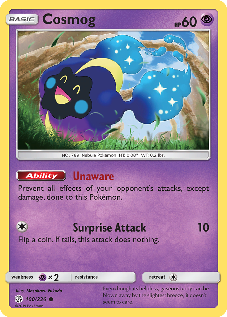 Cosmog (100/236) [Sun & Moon: Cosmic Eclipse] | All Aboard Games