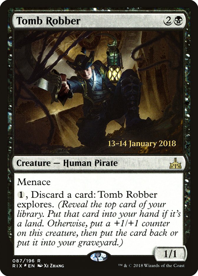 Tomb Robber [Rivals of Ixalan Prerelease Promos] | All Aboard Games
