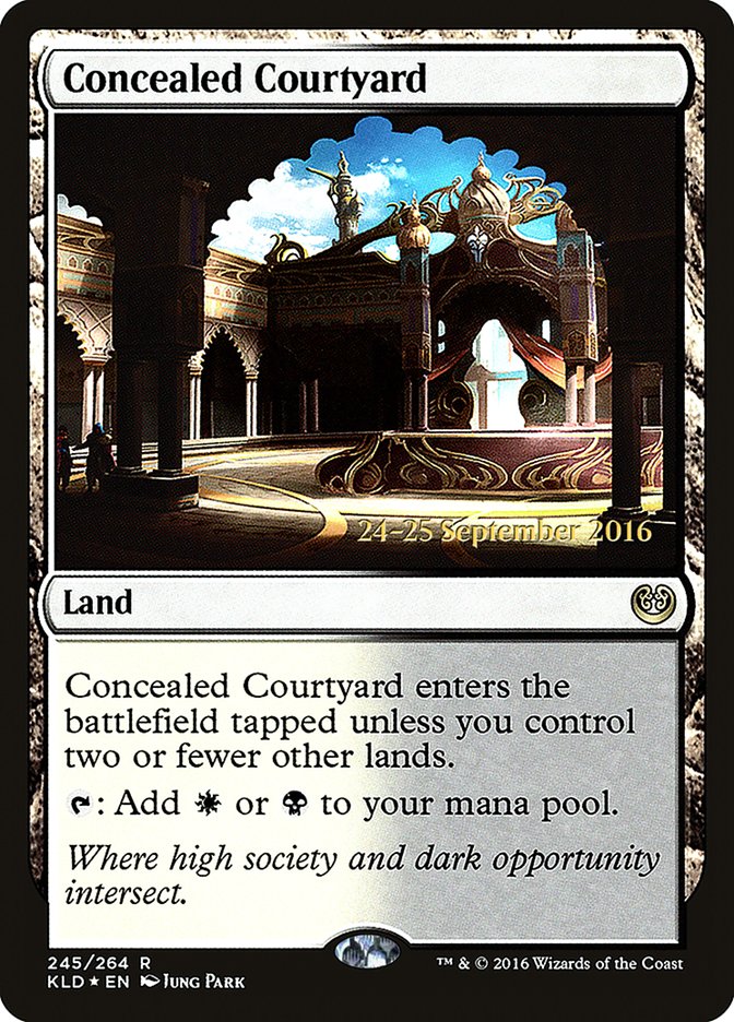 Concealed Courtyard  [Kaladesh Prerelease Promos] | All Aboard Games
