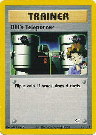 Bill's Teleporter (91/111) [Neo Genesis Unlimited] | All Aboard Games