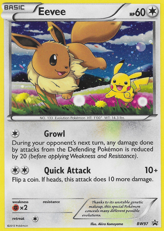 Eevee (BW97) [Black & White: Black Star Promos] | All Aboard Games