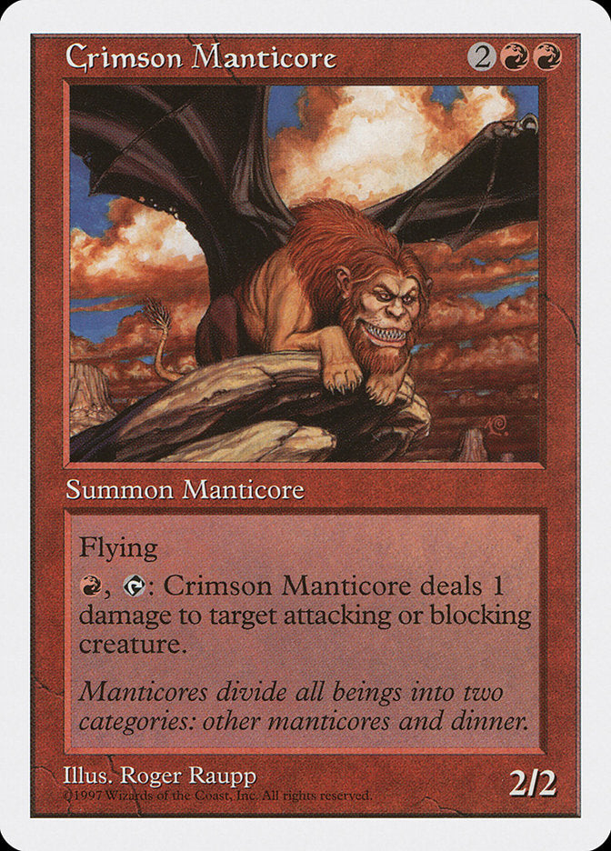 Crimson Manticore [Fifth Edition] | All Aboard Games