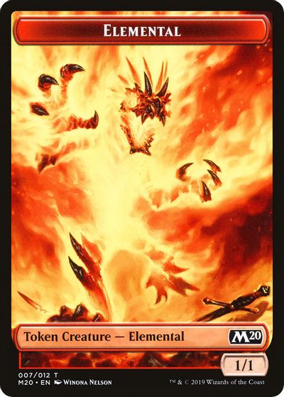 Elemental // Satyr Double-sided Token [Challenger 2020 Tokens] | All Aboard Games
