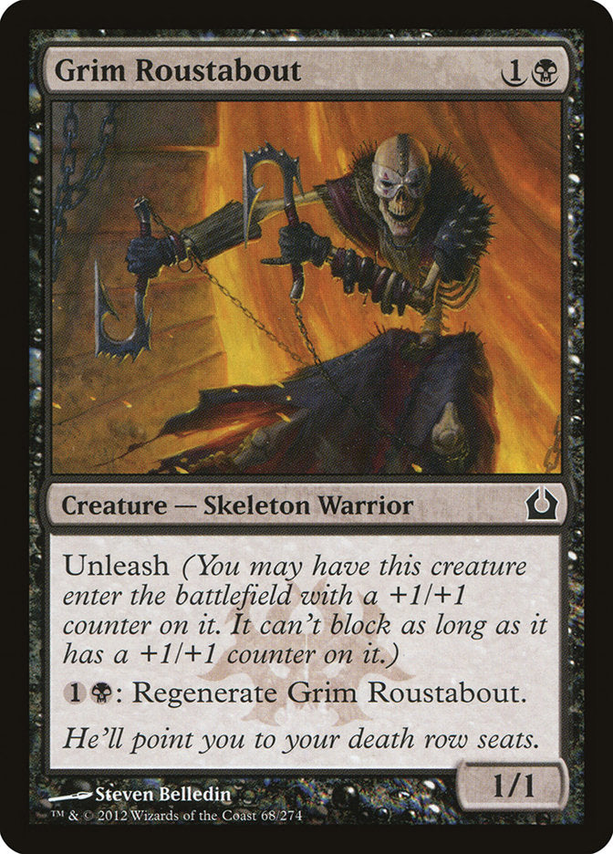 Grim Roustabout [Return to Ravnica] | All Aboard Games