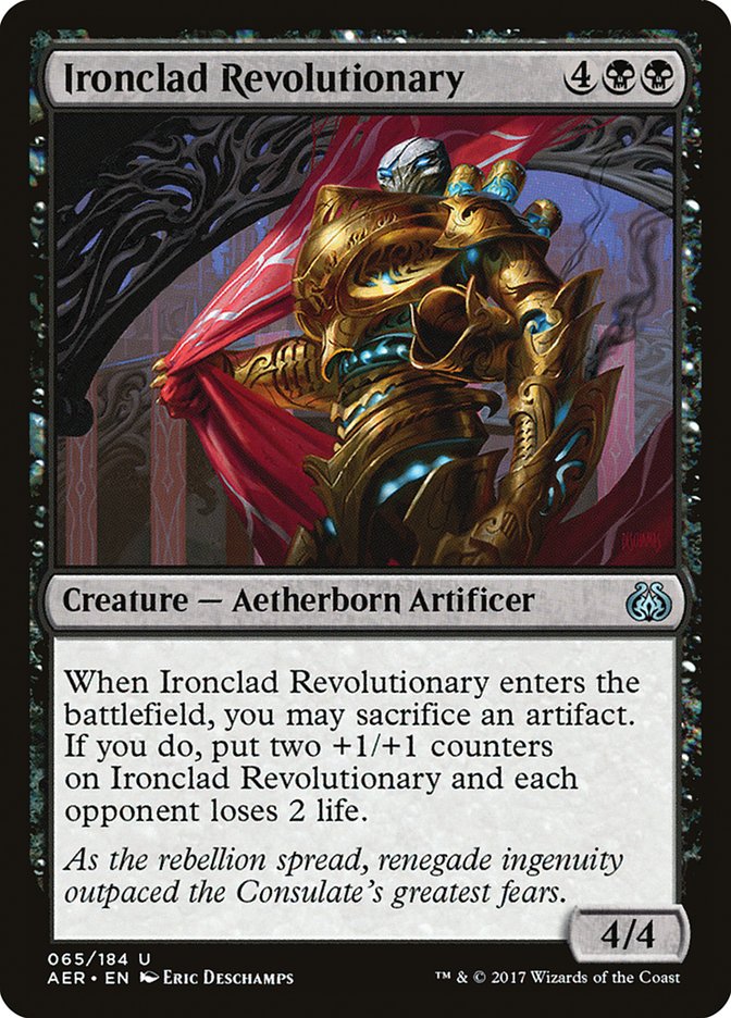Ironclad Revolutionary [Aether Revolt] | All Aboard Games