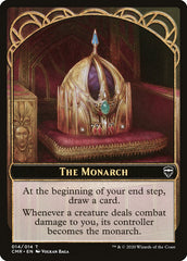Elf Warrior // The Monarch Token [Commander Legends Tokens] | All Aboard Games