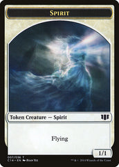 Soldier // Spirit Double-sided Token [Commander 2014 Tokens] | All Aboard Games