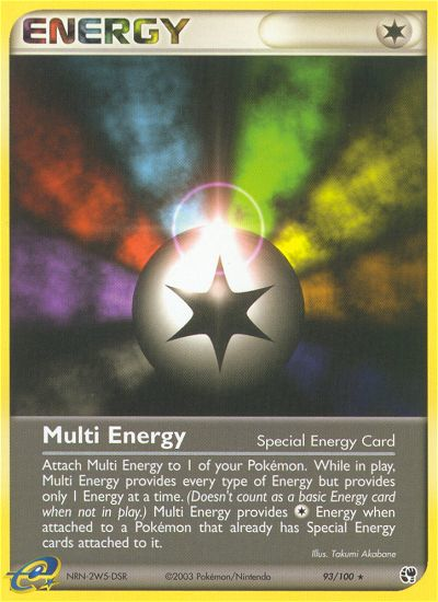 Multi Energy (93/100) [EX: Sandstorm] | All Aboard Games