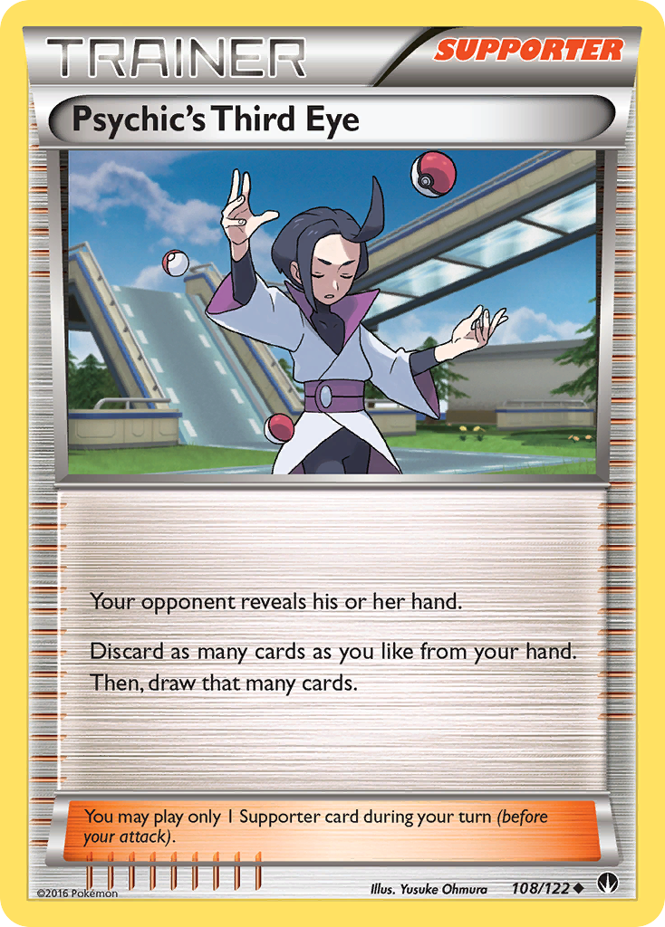 Psychic's Third Eye (108/122) [XY: BREAKpoint] | All Aboard Games