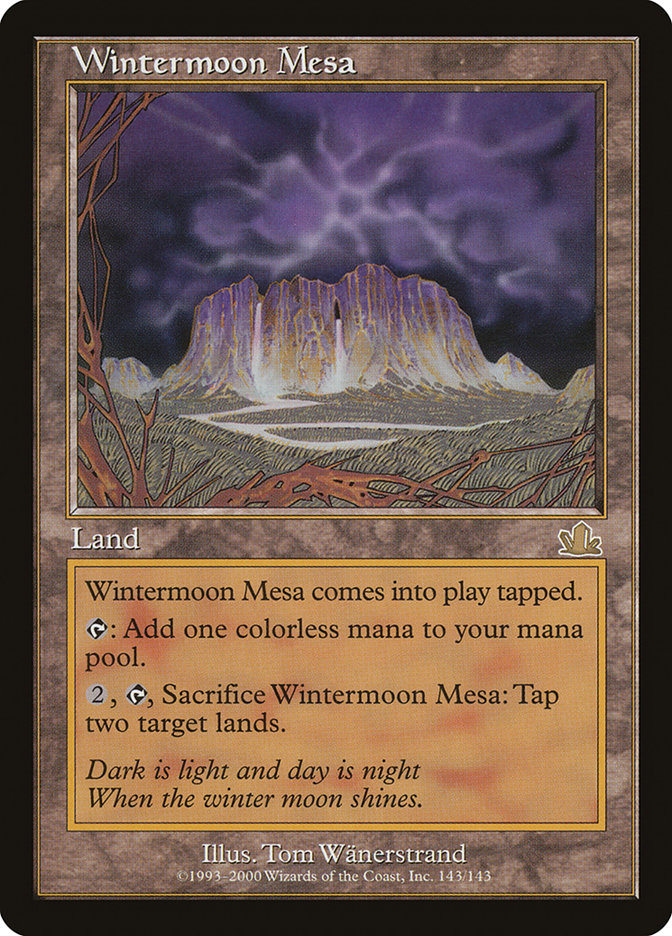 Wintermoon Mesa [Prophecy] | All Aboard Games