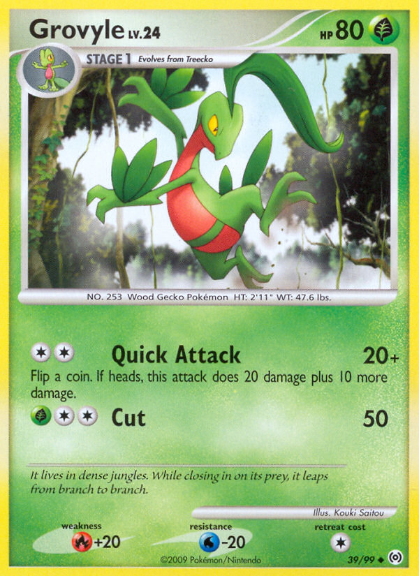 Grovyle (39/99) [Platinum: Arceus] | All Aboard Games