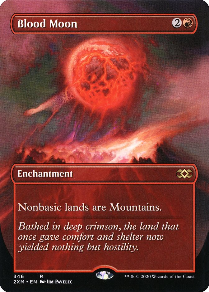 Blood Moon (Toppers) [Double Masters Extended Art] | All Aboard Games