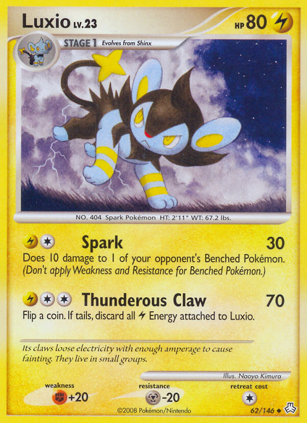 Luxio (62/146) [Diamond & Pearl: Legends Awakened] | All Aboard Games