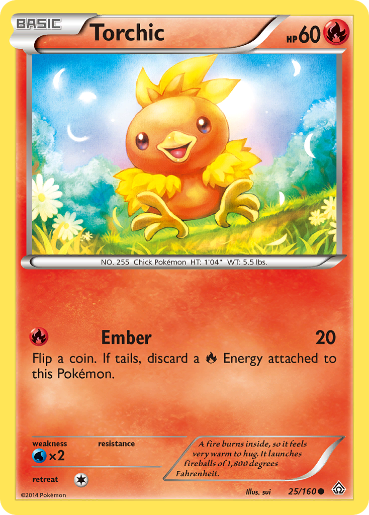 Torchic (25/160) [XY: Primal Clash] | All Aboard Games