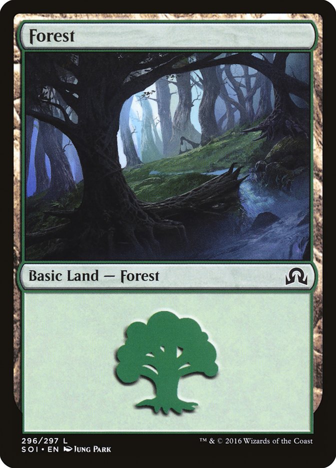 Forest (296) [Shadows over Innistrad] | All Aboard Games