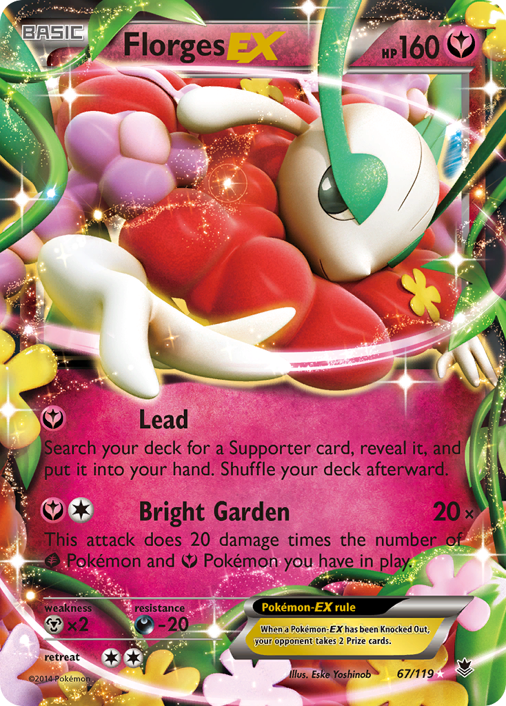 Florges EX (67/119) [XY: Phantom Forces] | All Aboard Games