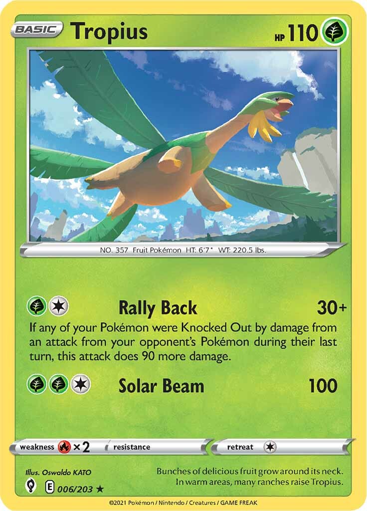 Tropius (006/203) [Sword & Shield: Evolving Skies] | All Aboard Games