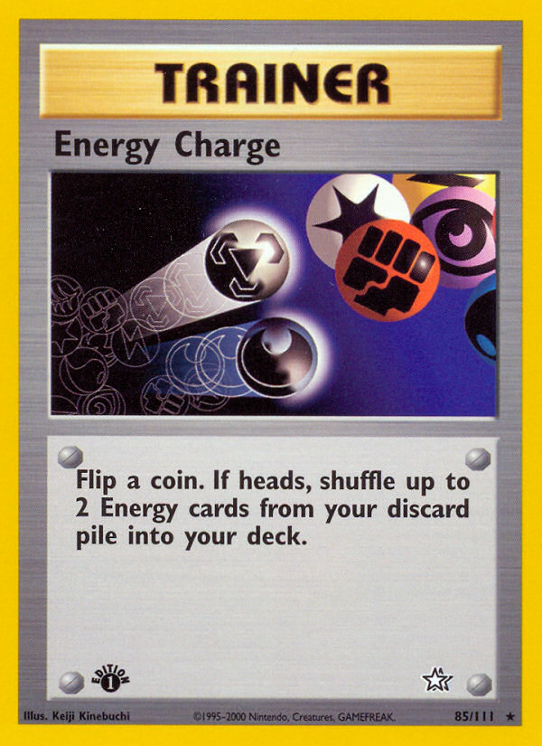 Energy Charge (85/111) [Neo Genesis 1st Edition] | All Aboard Games